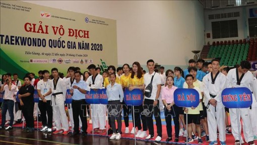 Khai mạc Giải Vô địch Taekwondo quốc gia 2020