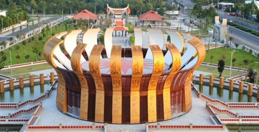 Ấn tượng Đền thờ Vua Hùng tại TP Cần Thơ