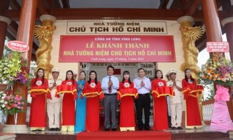 Vĩnh Long: Khánh thành Nhà tưởng niệm Chủ tịch Hồ Chí Minh