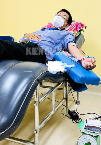 Kiên Giang: 15 năm, hiến máu tình nguyện 56 lần