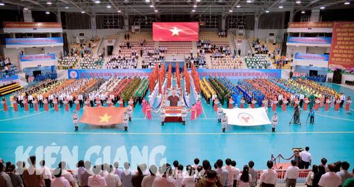 Khai mạc Đại hội thể dục, thể thao tỉnh Kiên Giang lần thứ IX năm 2022