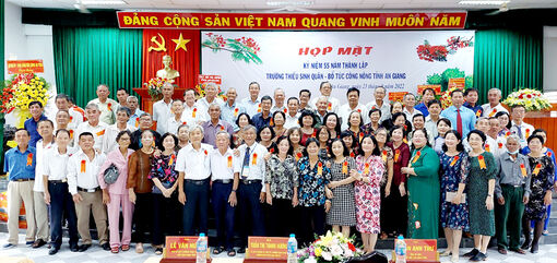 Họp mặt kỷ niệm 55 năm thành lập Trường Thiếu sinh quân tỉnh An Giang