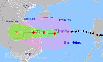 Siêu bão Noru tăng cấp 17, Kiên Giang biển động