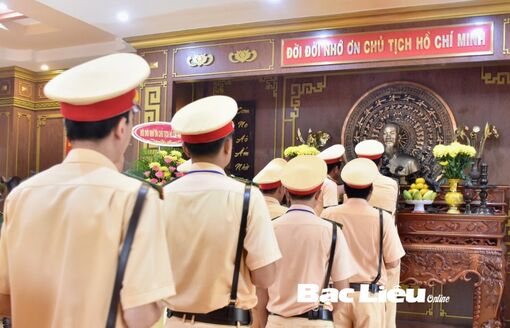 Bạc Liêu: Lan tỏa hình ảnh đẹp về lực lượng CSGT Công an tỉnh