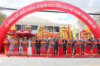 Bến Tre: Công bố xuất khẩu lô bưởi đầu tiên của Việt Nam sang thị trường Hoa Kỳ