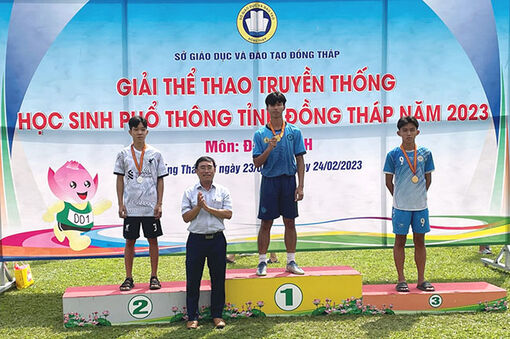 Đồng Tháp: Sân chơi thể thao cho học sinh các trường phổ thông