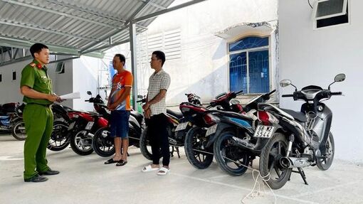 Kiên Giang: Xóa đường dây trộm cắp xe máy liên tỉnh