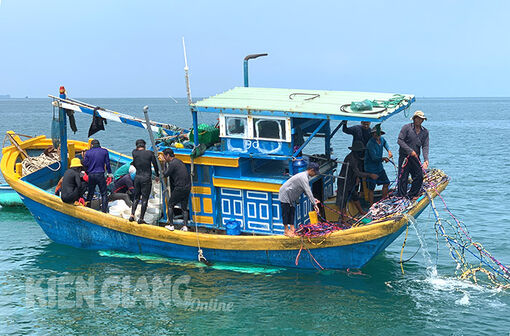 Kiên Giang: Dùng xung điện đánh bắt thủy sản là vi phạm pháp luật