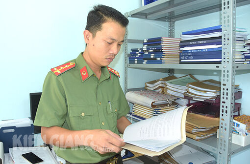Kiên Giang: Đại úy Võ Thanh Nhẫn năng động, xung kích