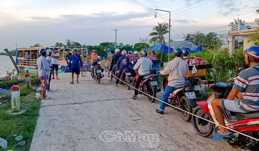 Cà Mau: Tuyến lộ Tân Tiến - Nguyễn Huân liên tục sạt lở